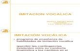 IMITACION VOCALICA
