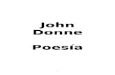 John Donne - Poesía