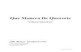 Gilberto Santa Rosa - Que Manera de Quererte