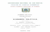 ECONOMIA POLITICA: PRINCIPIOS DE ECONOMÍA POLÍTICA , Resumen D. MANUEL COLMEIRO