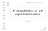 Candide - Cándido o el optimismo