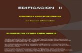 Edificacion II Elementos Complementarios PDF