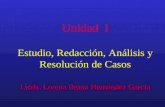 Admon 3 Unidad 1 Estudio, Analisis y Resolucion de Casos