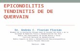 Epicondilitis y Tendinitis de d'Quervain