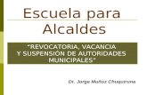 06. REVOCATORIA - VACANCIA Y SUSPENSION- Dr. Muñoz