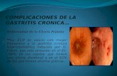 Complicaciones de La Gastritis Cronica