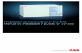 ABB RET670 Manual Proteccion Transformador 1MRK504088-UES