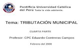 Diapositivas de tributación municipal 4 ene 2006