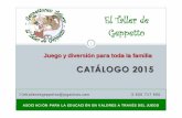 Catálogo EL TALLER DE GEPPETTO - 2015
