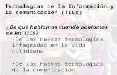 tecnologia informacion de la comunicacion