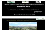 Evaluacion de Impacto de Cambio Climatico en Sistemas Agroforestaeles - Ecuador