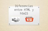 Diferencias entre html y html5..