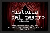 Historia del teatro XD