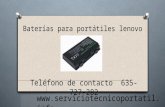 Baterias para portatiles lenovo en Valencia