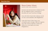 Lo que no se sabe de Rosa Cotes, candidata Gobernación Magdalena
