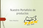 Motofox portafolio de productos