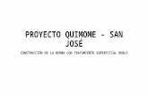 Proyecto quimome – san josé   tsd