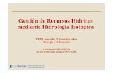 Gestión de recursos hídricos mediante hidrología isotópica, por Luis Toro