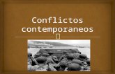 Conflictos contemporaneos