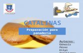 CATALINAS PREPARACIÓN PARA PANADERÍA