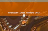 Horóscopo Aries Febrero 2015