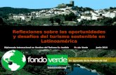 Seminario web - Reflexiones sobre las oportunidades y desafíos del Turismo Sostenible en Latinoamérica