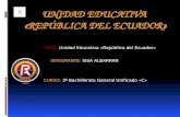 UNIDAD EDUCATIVA "REPUBLICA DEL ECUADOR " OTAVALO