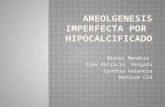 Ameolgenesis imperfecta por  hipocalcificado