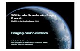 Energía y cambio climático, por Luis Balairón