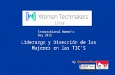 Liderazgo y Dirección de las Mujeres en las TICs