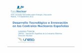 Desarrollo Tecnológico e Innovación en las Centrales Nucleares Españolas, por Lorenzo Francia