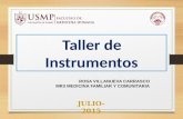 Taller instrumentos medicina familiar