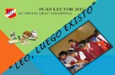 Plan lector Institucional I.E.Miguel Grau 2015
