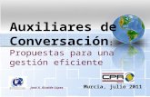 Auxiliares de conversación CPR2 Murcia julio 2011