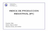 FIEL - INDICE DE PRODUCCION INDUSTRIAL  04/10 - 21.04.10