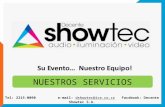 Showtec: Equipos y servicios