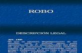 Derecho Penal II - Robo