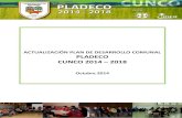 Pladeco Cunco 2014 - 2018