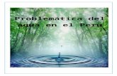 Problemática de Agua en El Perú Actualizado 04-05-15