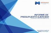 Informe de Presupuesto Ejercido en el Municipio de Matamoros, Septiembre 2015