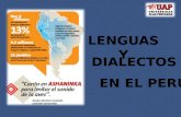 Lenguas y Dialectos en El Peru