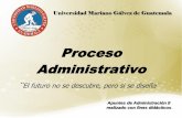 Unidad I Proceso Administrativo