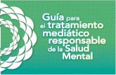Guia para el Tratamiento Mediático de la Salud Mental en los Medios