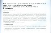 Jaime Osorio El Nuevo Patrón Exportador de Especialización