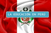 Educacion en El Peru