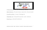 Selección de Sitios Webs Hondureños - Clasificacion