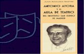 Antonio Ayora y El Aula de Teatro Del Instituto San Isidro de Madrid