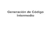 Generacion Codigo Intermedio