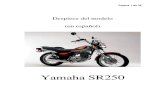 Yamaha SR250 Despiece