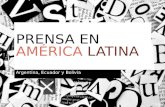 Prensa en América Latina